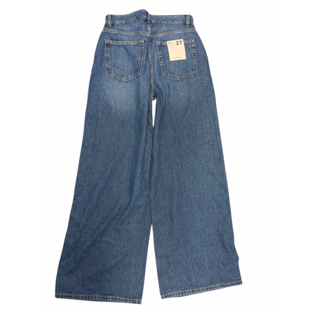 Reformation Rui Lived-In Wide Leg Baggy Jeans - Picture 6 of 6